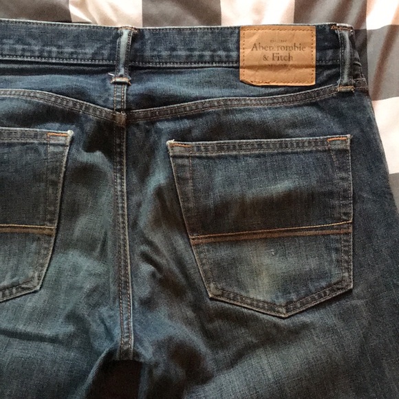 Abercrombie & Fitch Other - Mens ABERCROMBIE & FITCH Button Fly STRAIGHT Leg Jeans Sz 32 x 34